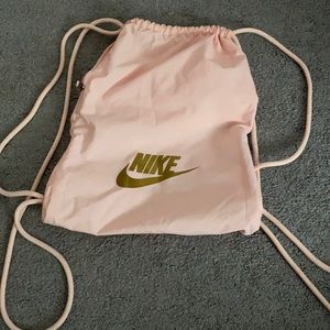 Nike light pink bag